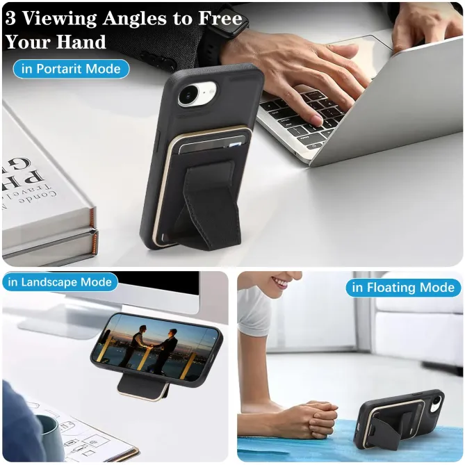 Coque iPhone 17e / 16e Modulaire ONYX | Portefeuille MagSafe