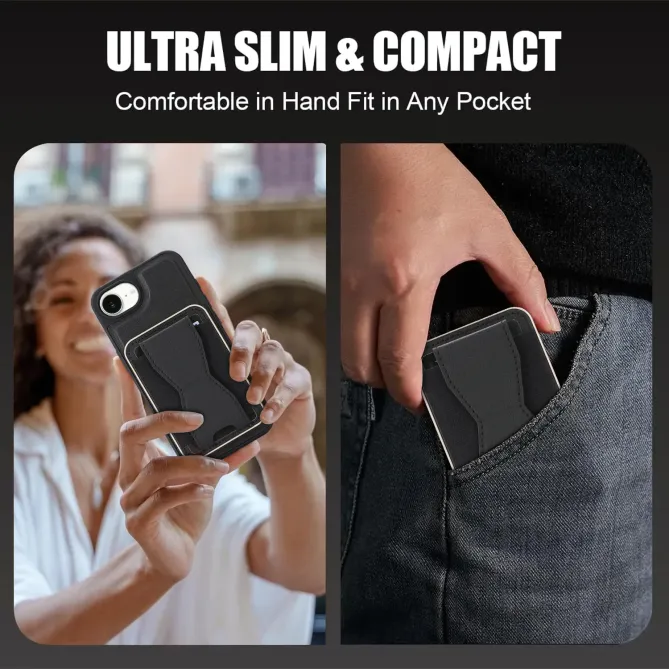 Coque iPhone 17e / 16e Modulaire ONYX | Portefeuille MagSafe