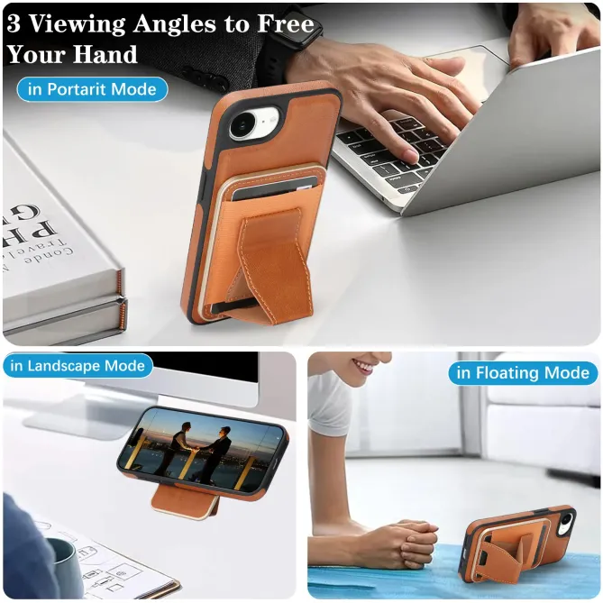 Coque iPhone 17e / 16e Modulaire ONYX | Portefeuille MagSafe