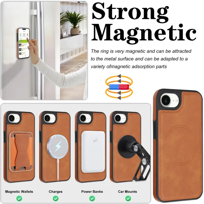 Coque iPhone 17e / 16e Modulaire ONYX | Portefeuille MagSafe