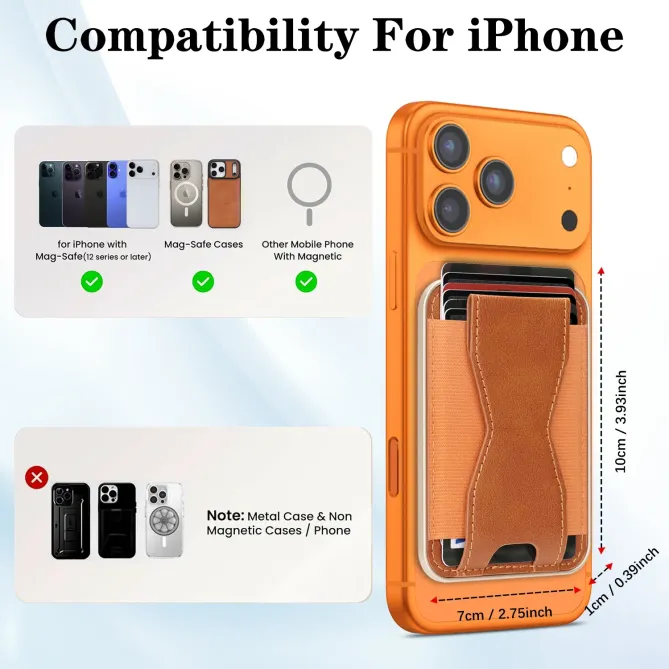 Coque iPhone 17e / 16e Modulaire ONYX | Portefeuille MagSafe