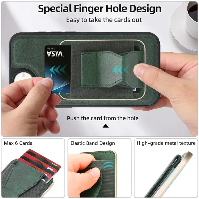 Coque iPhone 17e / 16e Modulaire ONYX | Portefeuille MagSafe