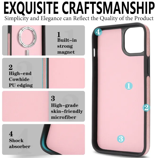 Coque iPhone 17e / 16e Modulaire ONYX | Portefeuille MagSafe