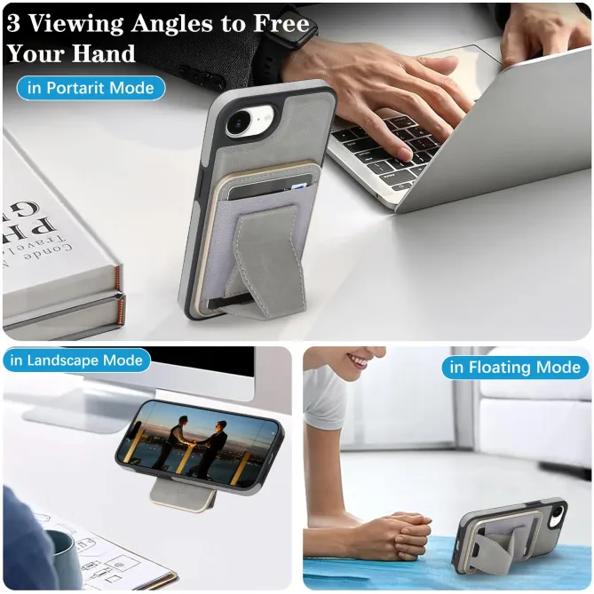 Coque iPhone 17e / 16e Modulaire ONYX | Portefeuille MagSafe