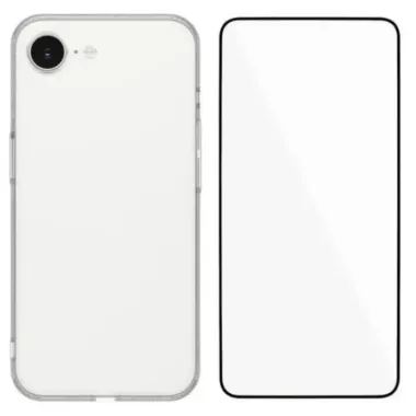 Coque iPhone 17e / 16e Transparente avec Verre Trempé YJ Series