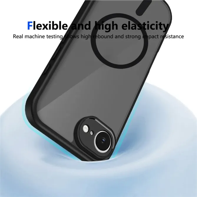 Coque iPhone 17e / 16e MagSafe Translucide VELVET | Skin-Touch