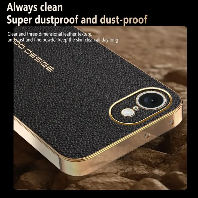 Coque iPhone 17e / 16e Simili Cuir Grainée | VENDÔME