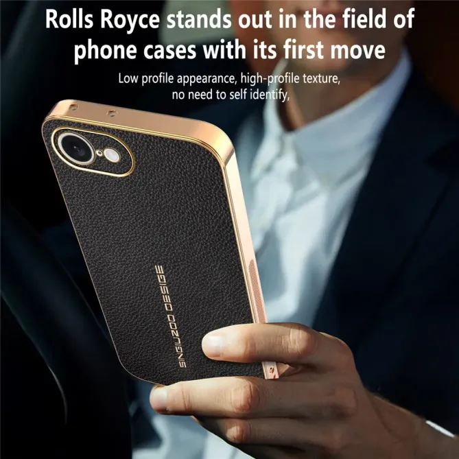 Coque iPhone 17e / 16e Simili Cuir Grainée | VENDÔME