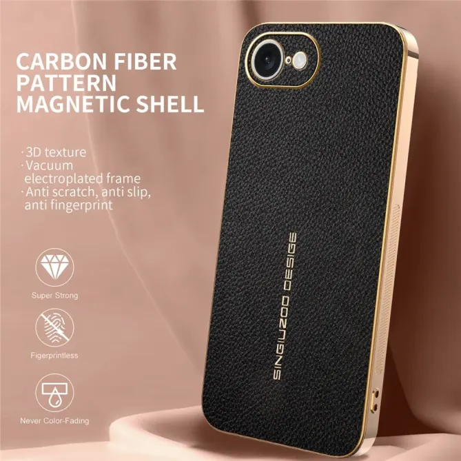 Coque iPhone 17e / 16e Simili Cuir Grainée | VENDÔME