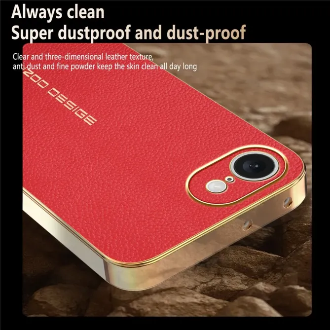 Coque iPhone 17e / 16e Simili Cuir Grainée | VENDÔME