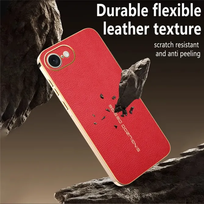 Coque iPhone 17e / 16e Simili Cuir Grainée | VENDÔME