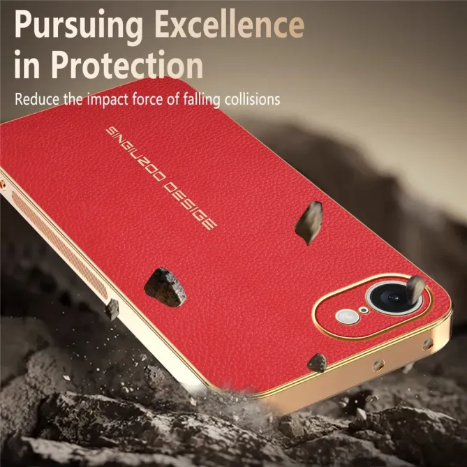 Coque iPhone 17e / 16e Simili Cuir Grainée | VENDÔME