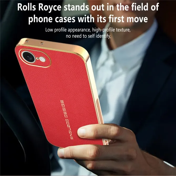Coque iPhone 17e / 16e Simili Cuir Grainée | VENDÔME