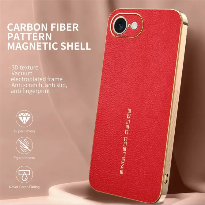 Coque iPhone 17e / 16e Simili Cuir Grainée | VENDÔME