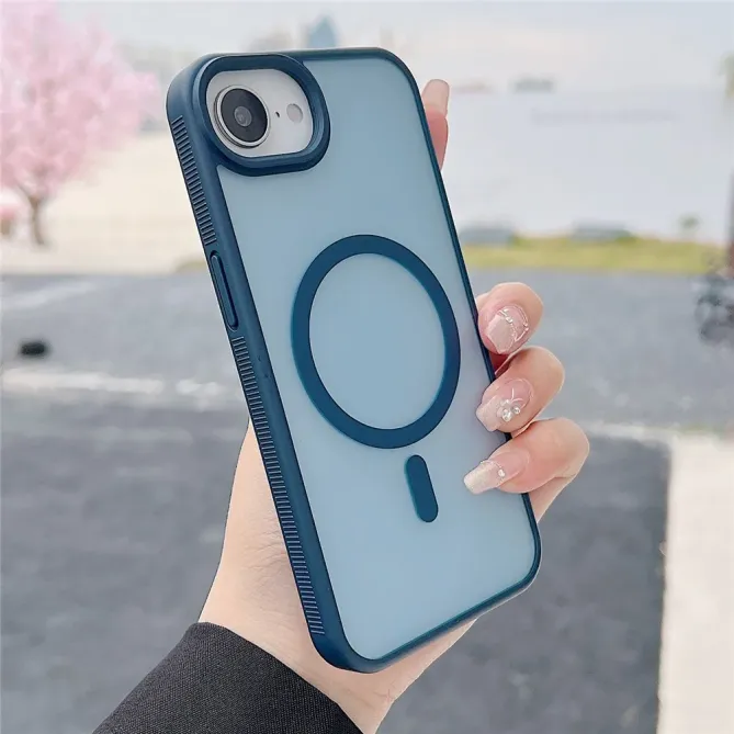 Coque iPhone 17e / 16e MagSafe Skin-Touch Translucide Antichoc