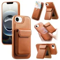 Coque iPhone 17e / 16e Modulaire MagSafe avec Porte-Cartes Détachable