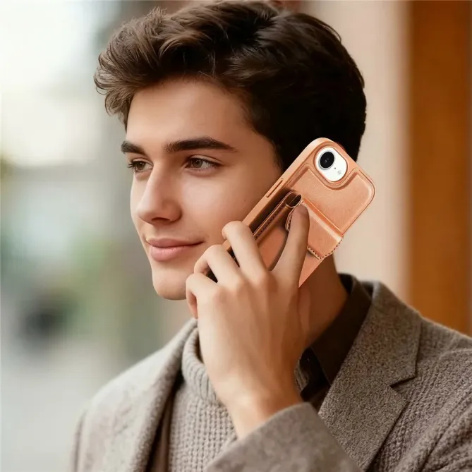 Coque iPhone 17e / 16e Modulaire MagSafe avec Porte-Cartes Détachable