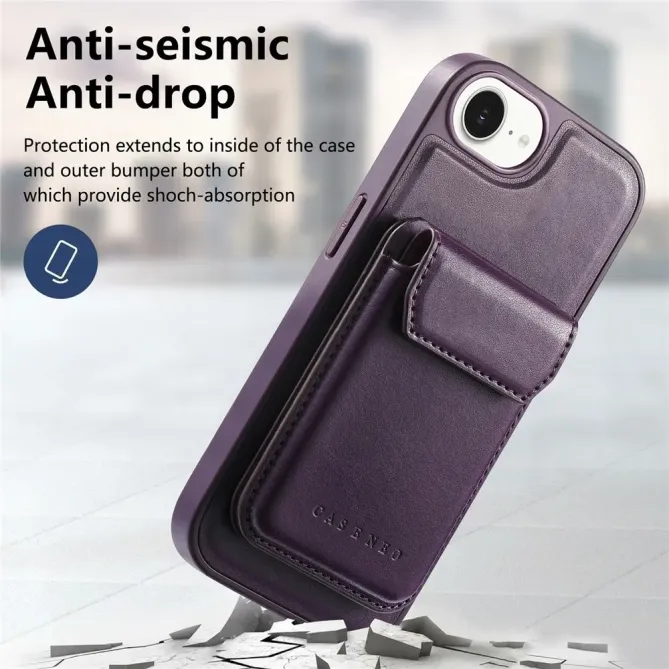 Coque iPhone 17e / 16e Modulaire MagSafe avec Porte-Cartes Détachable