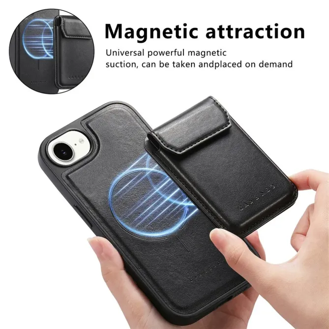 Coque iPhone 17e / 16e Modulaire MagSafe avec Porte-Cartes Détachable