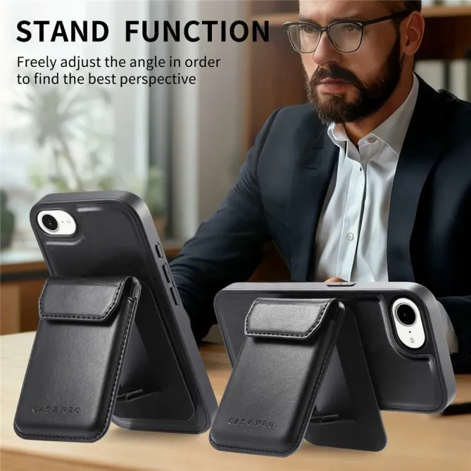 Coque iPhone 17e / 16e Modulaire MagSafe avec Porte-Cartes Détachable