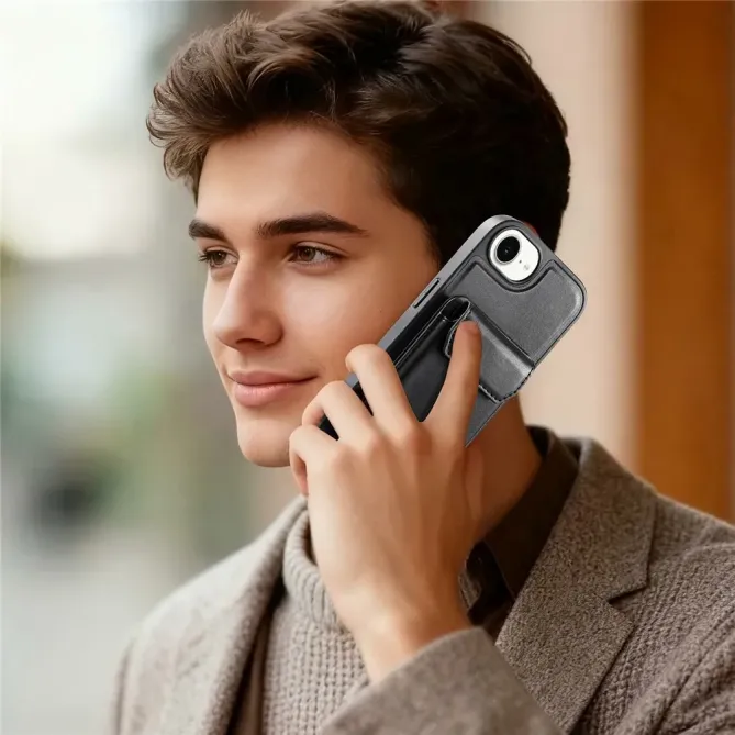 Coque iPhone 17e / 16e Modulaire MagSafe avec Porte-Cartes Détachable