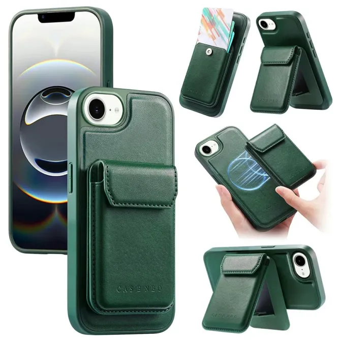 Coque iPhone 17e / 16e Modulaire MagSafe avec Porte-Cartes Détachable
