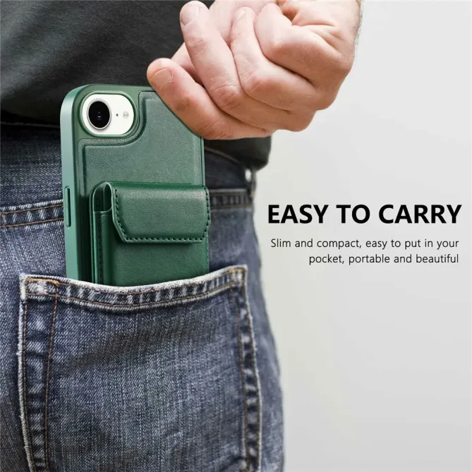 Coque iPhone 17e / 16e Modulaire MagSafe avec Porte-Cartes Détachable