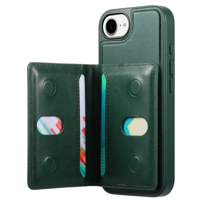 Coque iPhone 17e / 16e Magnétique Détachable avec Porte-Cartes et Support