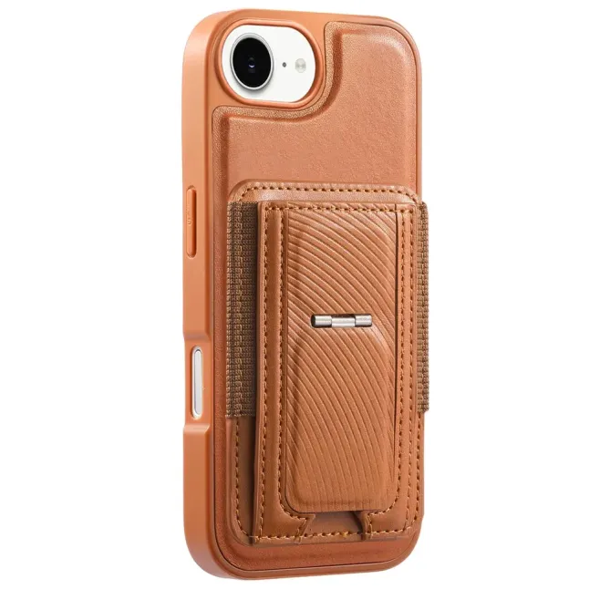 Coque iPhone 17e / 16e Porte-carte Détachable et Support Magnétique