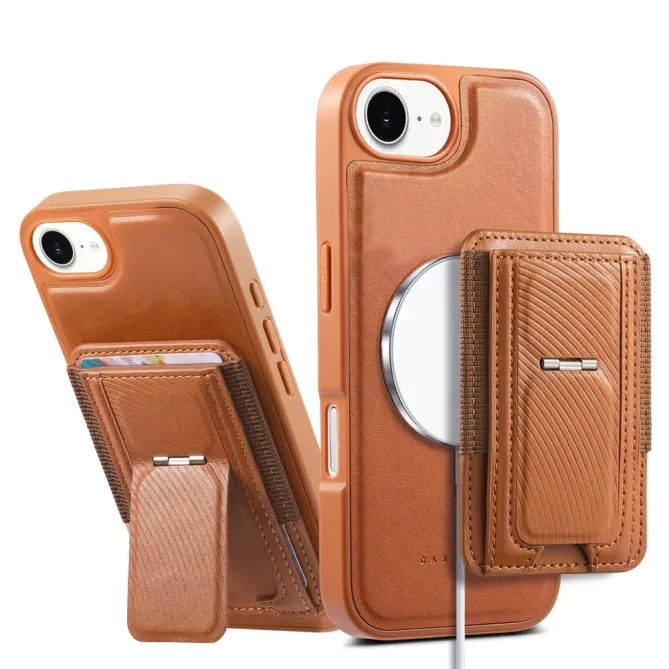 Coque iPhone 17e / 16e Porte-carte Détachable et Support Magnétique