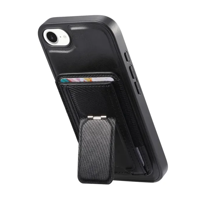 Coque iPhone 17e / 16e Porte-carte Détachable et Support Magnétique