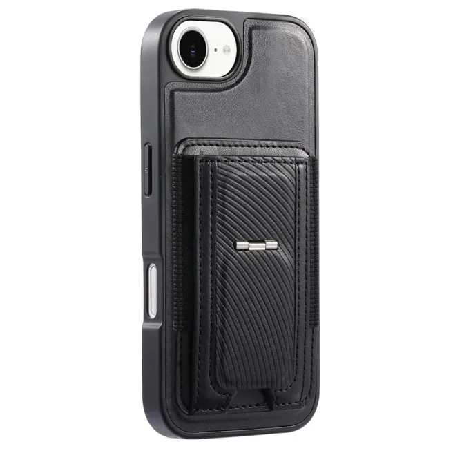 Coque iPhone 17e / 16e Porte-carte Détachable et Support Magnétique