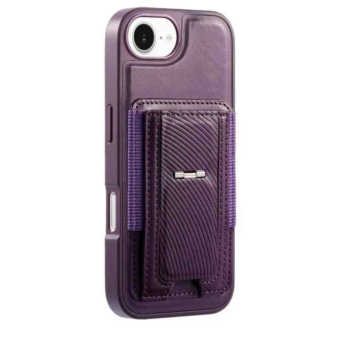 Coque iPhone 17e / 16e Porte-carte Détachable et Support Magnétique