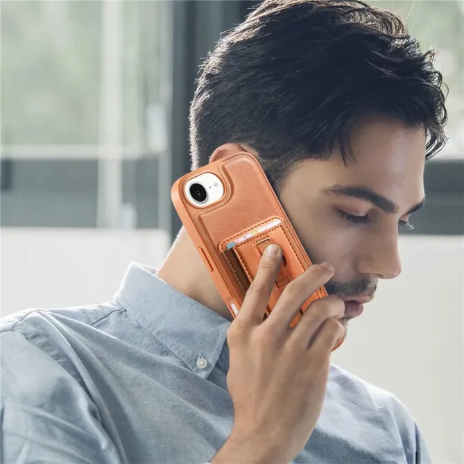 Coque iPhone 17e / 16e Porte-cartes Magnétique Détachable avec Sangle