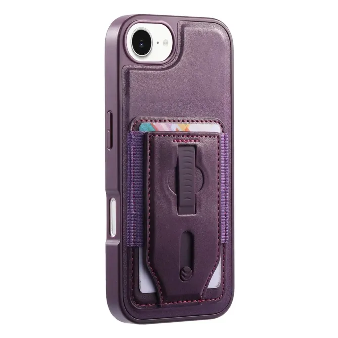Coque iPhone 17e / 16e Porte-cartes Magnétique Détachable avec Sangle