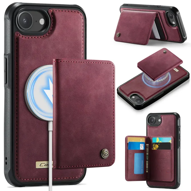 Coque iPhone 17e / 16e Magnétique 2-en-1 Porte-carte Détachable