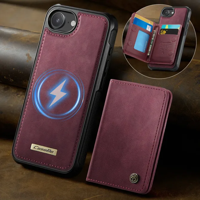 Coque iPhone 17e / 16e Magnétique 2-en-1 Porte-carte Détachable