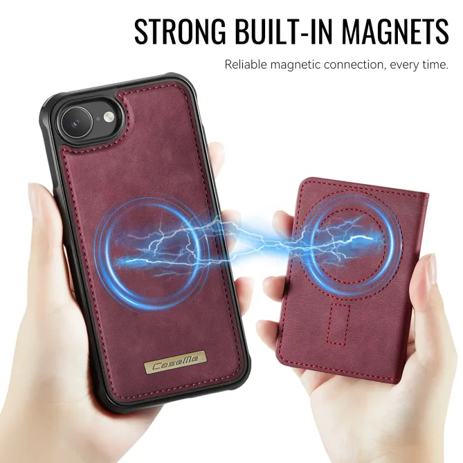 Coque iPhone 17e / 16e Magnétique 2-en-1 Porte-carte Détachable