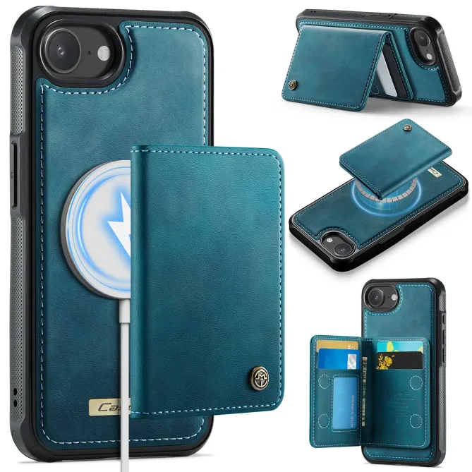 Coque iPhone 17e / 16e Magnétique 2-en-1 Porte-carte Détachable