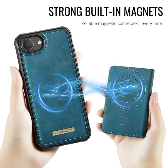 Coque iPhone 17e / 16e Magnétique 2-en-1 Porte-carte Détachable