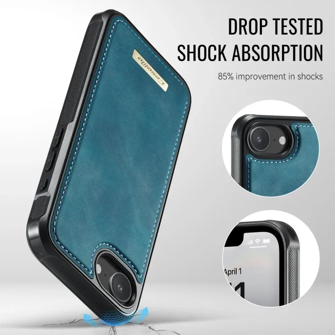 Coque iPhone 17e / 16e Magnétique 2-en-1 Porte-carte Détachable