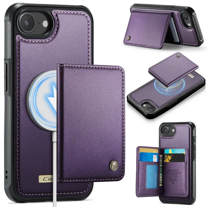 Coque iPhone 17e / 16e Magnétique 2-en-1 Porte-carte Détachable