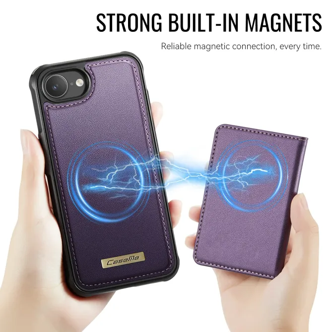 Coque iPhone 17e / 16e Magnétique 2-en-1 Porte-carte Détachable