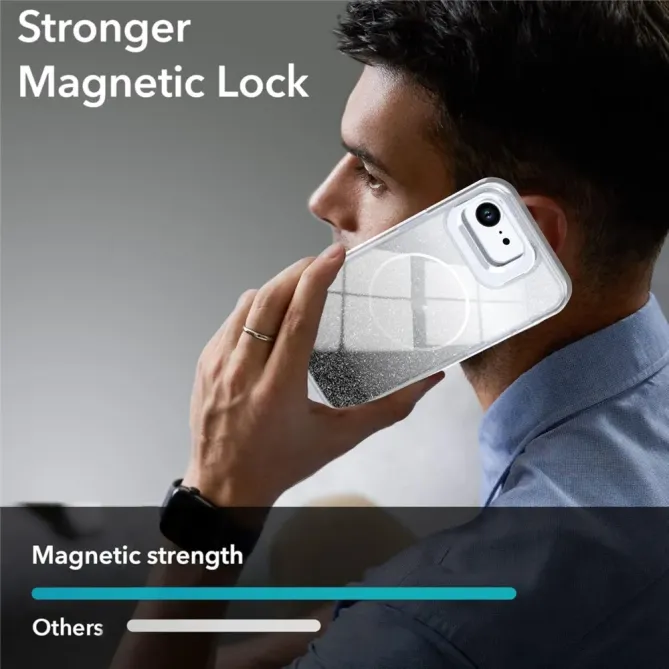 Coque iPhone 17e / 16e Magnétique Gradient Paillettes | Spark-View