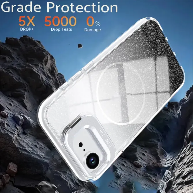 Coque iPhone 17e / 16e Magnétique Gradient Paillettes | Spark-View