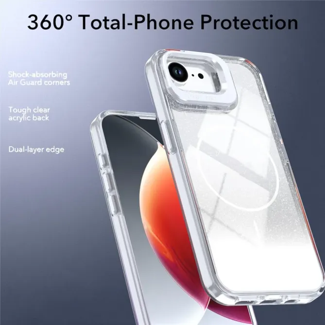 Coque iPhone 17e / 16e Magnétique Gradient Paillettes | Spark-View