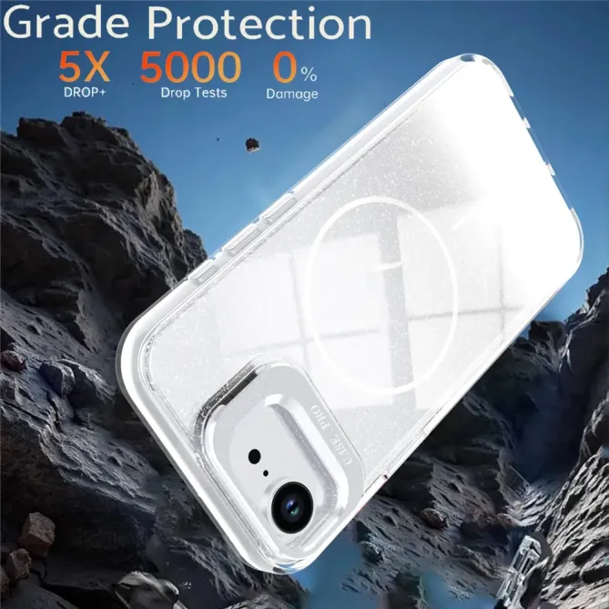 Coque iPhone 17e / 16e Magnétique Gradient Paillettes | Spark-View