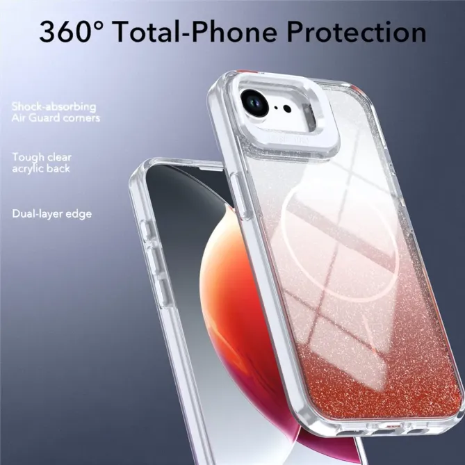 Coque iPhone 17e / 16e Magnétique Gradient Paillettes | Spark-View