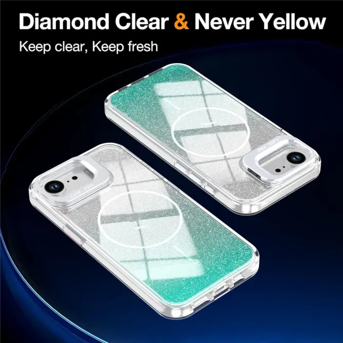 Coque iPhone 17e / 16e Magnétique Gradient Paillettes | Spark-View