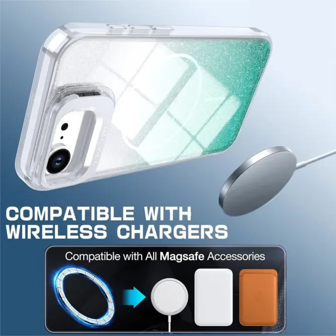 Coque iPhone 17e / 16e Magnétique Gradient Paillettes | Spark-View